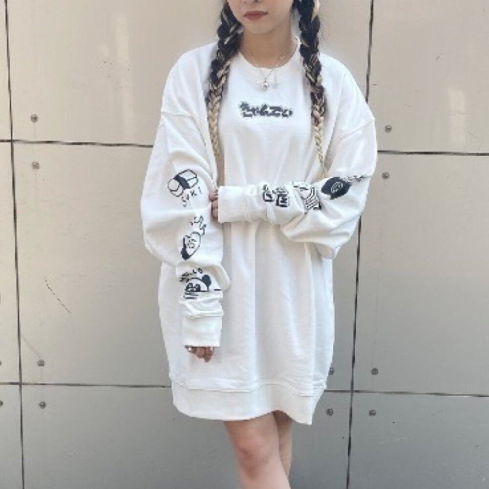CANDY ASSORTED SWEAT One piece